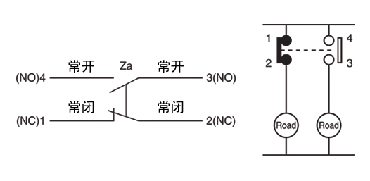 DTH-D耐高溫行程開關接點形式